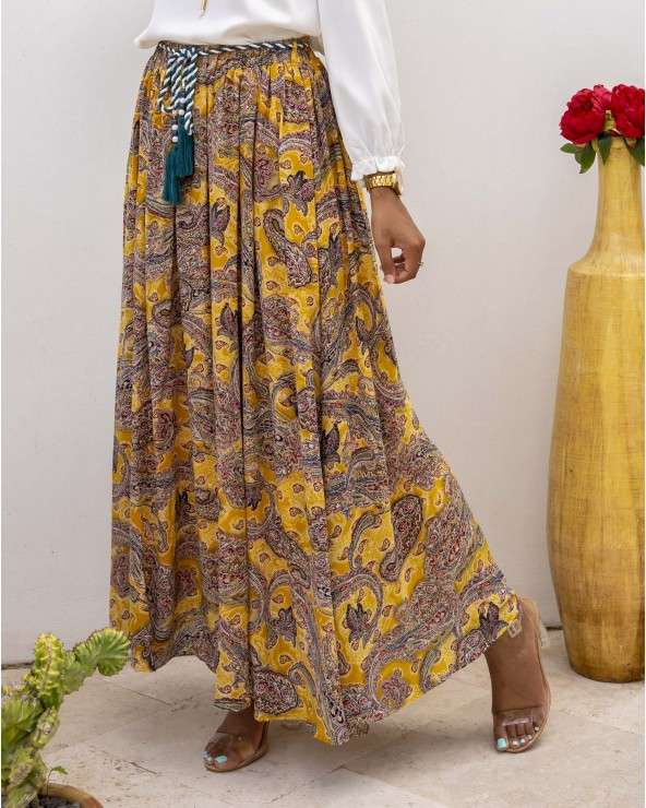 JUPE ALIYA JAUNE